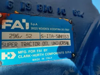 Clark Hurth Rigid Steering Axle 296/52