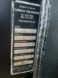 Telehandler Cable or Conveyor Belt Reek Handler Attachment