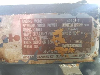 Komatsu 4D1052 3 Engine Block