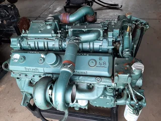 GM Detroit Diesel 12V71 Twin Turbo Engine