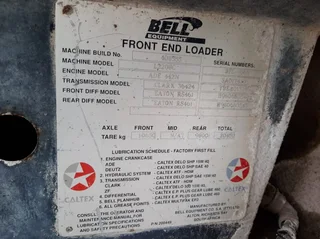 Bell L2208C Front End Loader