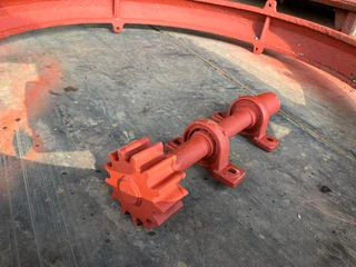 Concrete Mixer Ring Gear with Pilot Gear