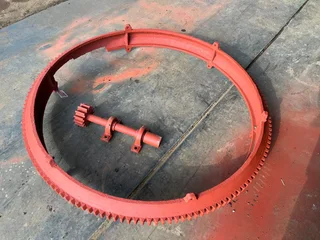 Concrete Mixer Ring Gear with Pilot Gear
