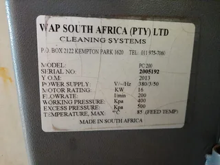 WAP PC 200 Industrial Parts Washer