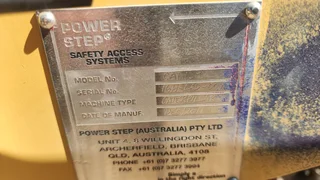 Power Step for Caterpillar 16H Grader