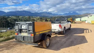 Gardner Denver CompAir Mobile Air Compressor 268CFM