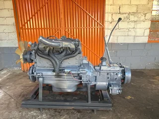 ADE 366 Engine with Gearbox