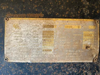 1994 CFS Beverage Tautliner Trailer 9,7m