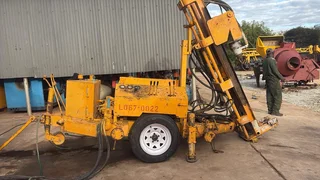 Core Drill On Trailer