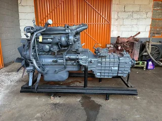 Mercedes OM 352 T Engine with Gearbox