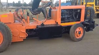 2012 Engine Puller 15 Ton Winch For Power Lines