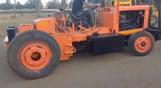 2012 Engine Puller 15 Ton Winch For Power Lines