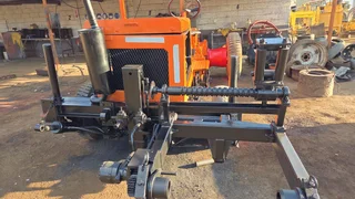 2012 Engine Puller 15 Ton Winch For Power Lines