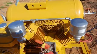 Mobile Atlas Copco Air Compressor