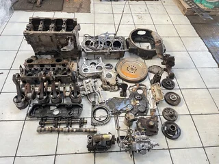 Perkins 1104 Engine Stripped for Spares