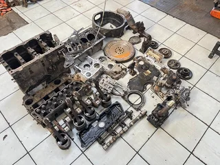 Perkins 1104 Engine Stripped for Spares