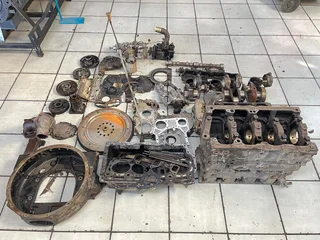 Perkins 1104 Engine Stripped for Spares