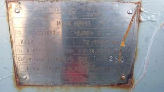 Flender Bevel Helical Crusher Gearbox D-46393