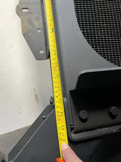 Caterpillar 740B Dump Truck Radiator 114,5 x 89 x 18cm