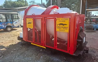 Pneumatic Concrete Mixer