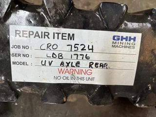 Dana Spicer 112/263 Rigid Rear Differential Axle