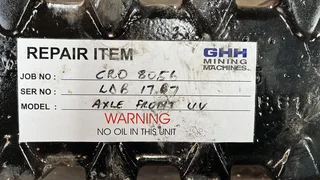 Dana Spicer 112/263 Rigid Front Differential Axle