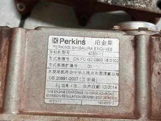 Perkins 403D-11 / Cat C1.1 Engine Stripping For Spares
