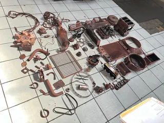 Perkins 403D-11 / Cat C1.1 Engine Stripping For Spares