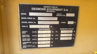 Dezzi H90 Haulage Tow Tractor 4x4