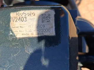 Kubota V2403T Engine