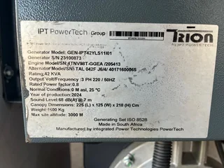 2024 Yanmar Generator Unit 56 kVA