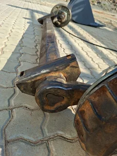 B1000 Braked Axle 1600kg