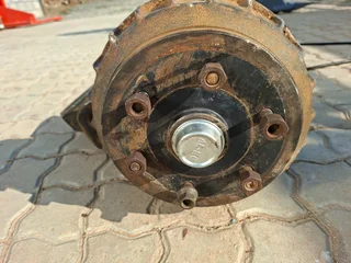B1000 Braked Axle 1600kg