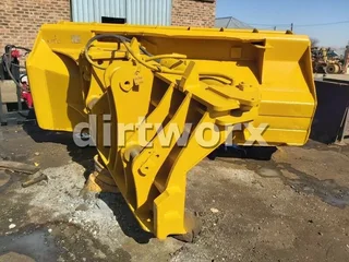 Caterpillar 972H Front End Loader Rock Side Dump Bucket