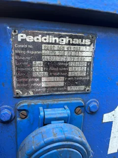 Peddinghaus 210 Super 16 Mechanical Ironworker