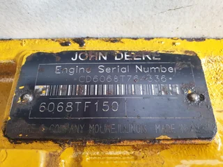 John Deere 6068T Engine Stripped For Spares