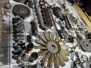 Liebherr D926Ti Engine Stripped
