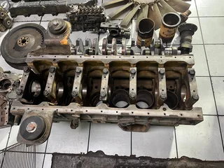 Liebherr D926Ti Engine Stripped