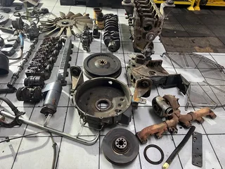 Liebherr D926Ti Engine Stripped