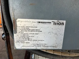 2022 Yanmar Generator Unit 50 kVA