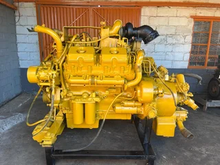 Caterpillar 3408 Turbo Engine with Transmission