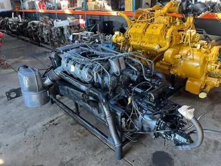 Mercedes Benz OM 422 Engine with Gearbox