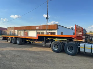 2010 Afrit Stepdeck Flatdeck Trailer