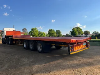 2010 Afrit Stepdeck Flatdeck Trailer