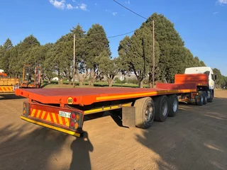 2010 Afrit Stepdeck Flatdeck Trailer