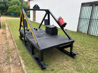 Engine Stand on Skid