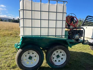 1000L Firefighter Vuurspuit Bowser Trailer