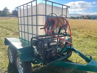 1000L Firefighter Vuurspuit Bowser Trailer