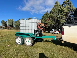 1000L Firefighter Vuurspuit Bowser Trailer