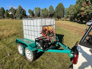 1000L Firefighter Vuurspuit Bowser Trailer